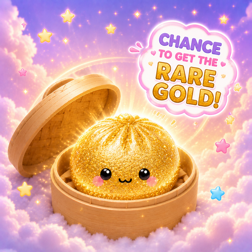 Glitter Dumpling Squishy - Mystery Blind Box